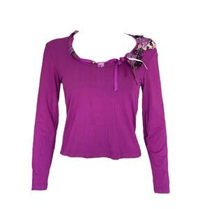y2k coquette ribbon blouse